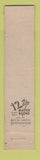 Matchbook Cover - Dee's Tog Shop Women's Clothes Dallas OR 12 Strike
