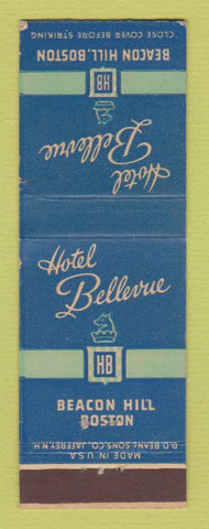 Matchbook Cover - Hotel Bellevue Boston MA DD Bean WEAR