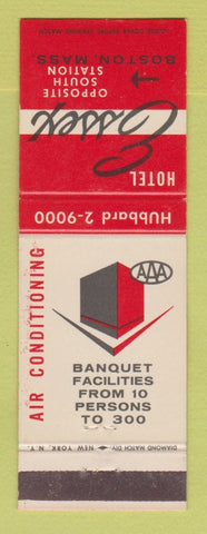 Matchbook Cover - Hotel Essex Boston MA