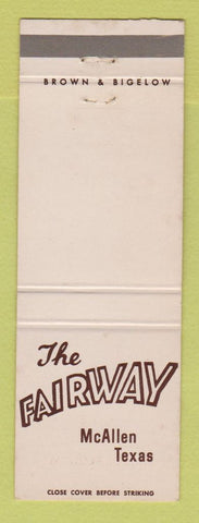 Matchbook Cover - Fairway McAllen TX