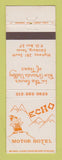 Matchbook Cover - Echo Motor Hotel Edinburg TX