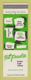 Matchbook Cover - Port Paradise Hotel Crystal River FL