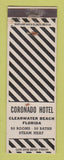 Matchbook Cover - Coronado Hotel Clearwater Beach FL