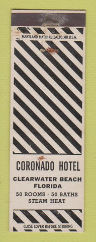 Matchbook Cover - Coronado Hotel Clearwater Beach FL