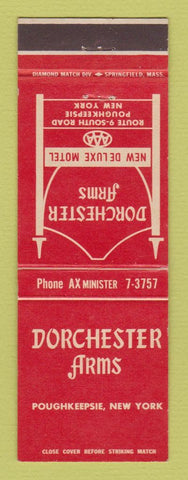 Matchbook Cover - Dorchester Arms Poughkeepsie NY