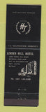Matchbook Cover - Linden Hill Hotel Bethesda MD