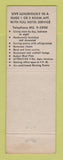 Matchbook Cover - Beaux Arts Apartment Hotel New York City