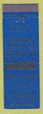 Matchbook Cover - The Oaks Motel Tampa FL BLUE