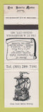 Matchbook Cover - Santa Maria Motel Ocean City MD WEAR