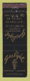 Matchbook Cover - Gaslight Motor Lodge Towson MD WEAR