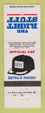 Matchbook Cover - The Right Stuff Hat Offer