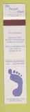 Matchbook Cover - The Purple Foot Waynesboro VA 12 Strike