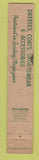 Matchbook Cover - Mary's Style Shop Clothes Cleveland OH WEAR 10 Strike
