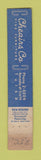 Matchbook Cover - Cheairs Furniture  Tulsa OK WEAR 10 Strike