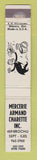 Matchbook Cover - Mercerie Armand Charette Sept Iles QC WEAR 10 Strike