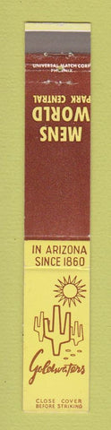 Matchbook Cover - Goldwaters Clothes Scottsdale Prescott AZ 10 Strike