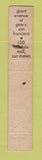 Matchbook Cover - H Liebes Clothes San Mateo CA WEAR 10 Strike
