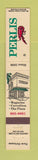 Matchbook Cover - Perlis Restaurant New Orleans LA lobster 10 Strike
