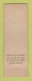 Matchbook Cover - Sportleigh Women's Clothes Bedford MA Dry Goods Midget