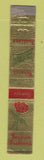 Matchbook Cover - Bernie's Fashions Clothes  Portland ME 10 Strike