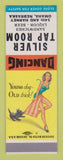 Matchbook Cover - Silver Tap Room Omaha NE pinup SAMPLE
