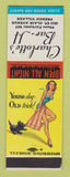 Matchbook Cover - Charlotte's Bar H Fairview Heights IL pinup SAMPLE