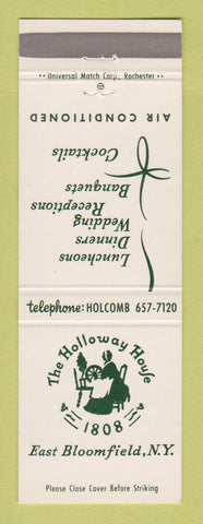 Matchbook Cover - Holloway House East Bloomfield NY