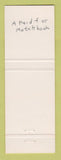 Matchbook Cover - Holloway House East Bloomfield NY