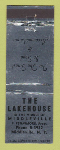 Matchbook Cover - The Lakehouse Middleville NY