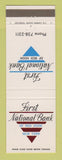 Matchbook Cover - First National Bank Red Hook NY