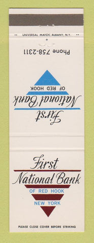 Matchbook Cover - First National Bank Red Hook NY