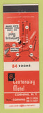 Matchbook Cover - Centerway Motel Corning NY