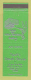Matchbook Cover - Tosti's Steak House Rome NY