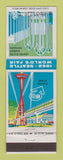 Matchbook Cover - 1962 Seattle World's Fair WA US Science Pavilion Space Needle