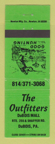 Matchbook Cover - The Outfitters DuBois PA