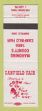 Matchbook Cover - Canfield Fair Mahoning County OH 1994