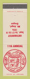 Matchbook Cover - Oktoberfest Mount Angel OR 1976