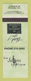 Matchbook Cover - Junior Boutique Women's Clothes Kitchener ON GREEN