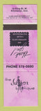 Matchbook Cover - Junior Boutique Women's Clothes Kitchener ON PURPLE