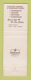 Matchbook Cover - Deer Wear Togs Mid Western Berlin WI