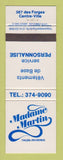Matchbook Cover - Madame Martin Clothes Trois Rivieres QC