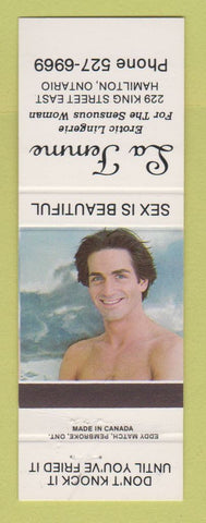 Matchbook Cover - La Femme Lingerie Hamilton ON