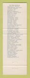 Matchbook Cover - Hilton Hotel Las Briasas Acapulco Mexico