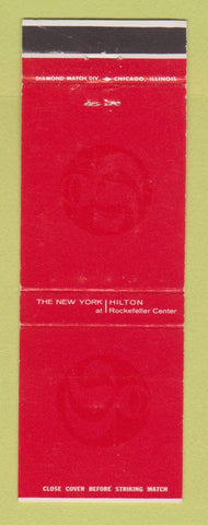 Matchbook Cover - Hilton Hotel New York City Rockefeller Center