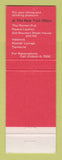 Matchbook Cover - Hilton Hotel New York City Rockefeller Center