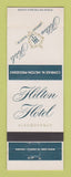 Matchbook Cover - Hilton Hotel Albuquerque NM