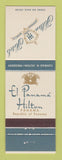 Matchbook Cover - Hilton Hotel El Panama
