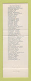 Matchbook Cover - Hilton Hotel El Panama