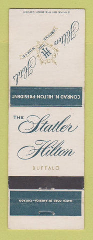 Matchbook Cover - Hilton Hotel Statler Buffalo NY