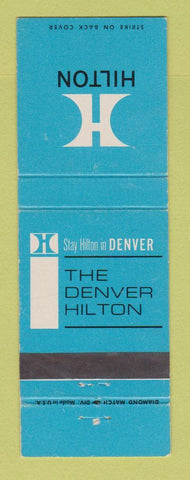 Matchbook Cover - Hilton Hotel Denver Colorado
